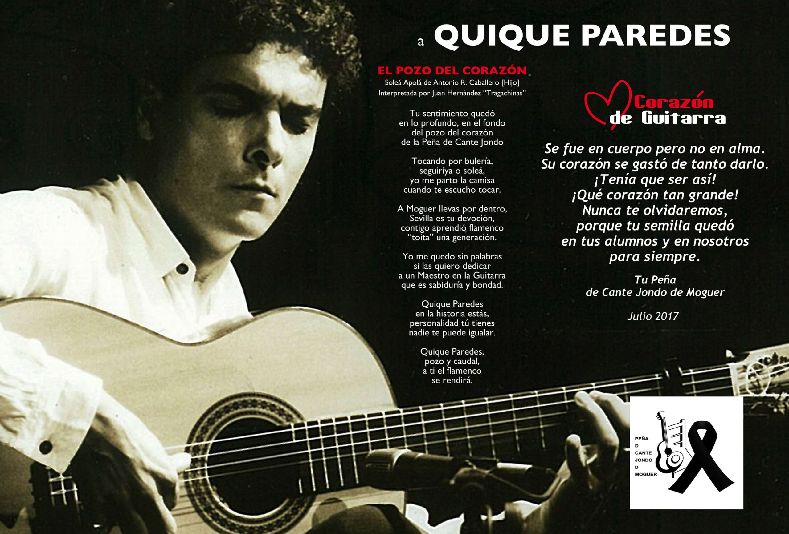 ADIOS A QUIQUE PAREDES